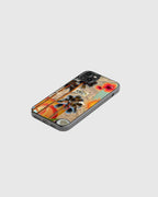 Golden beach sunset phone case
