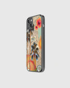 Golden beach sunset phone case