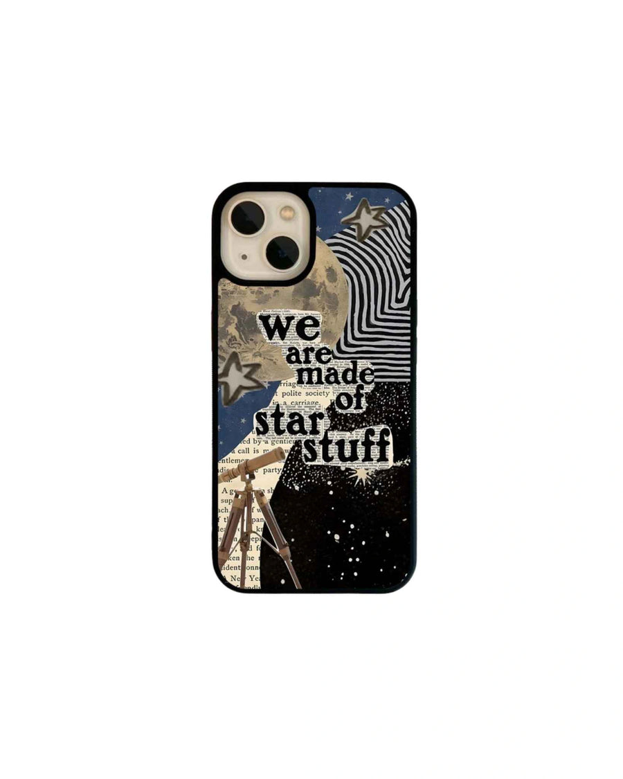 Moon collage star stuff phone case
