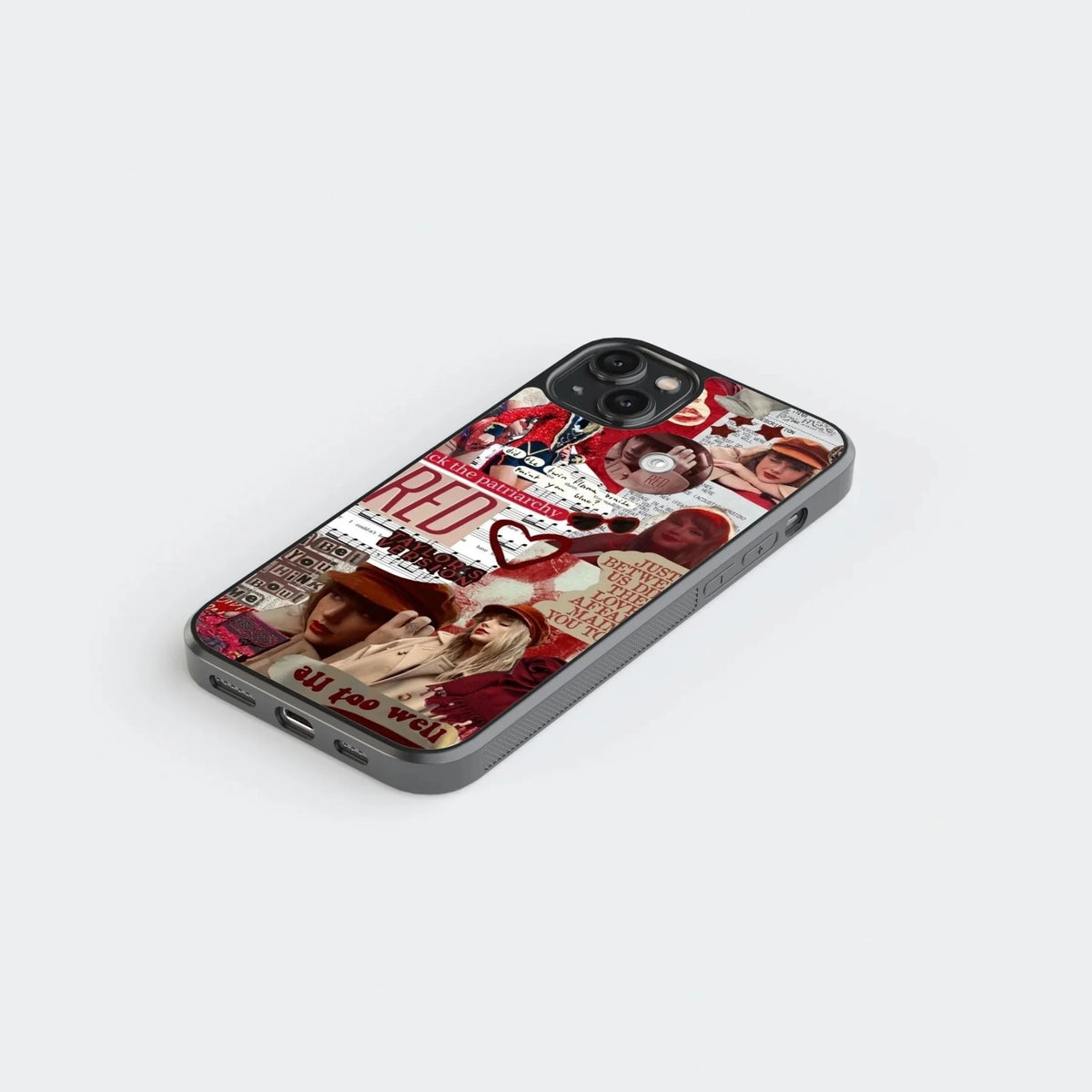 Taylor Swift Red Era Collage Phone Case
