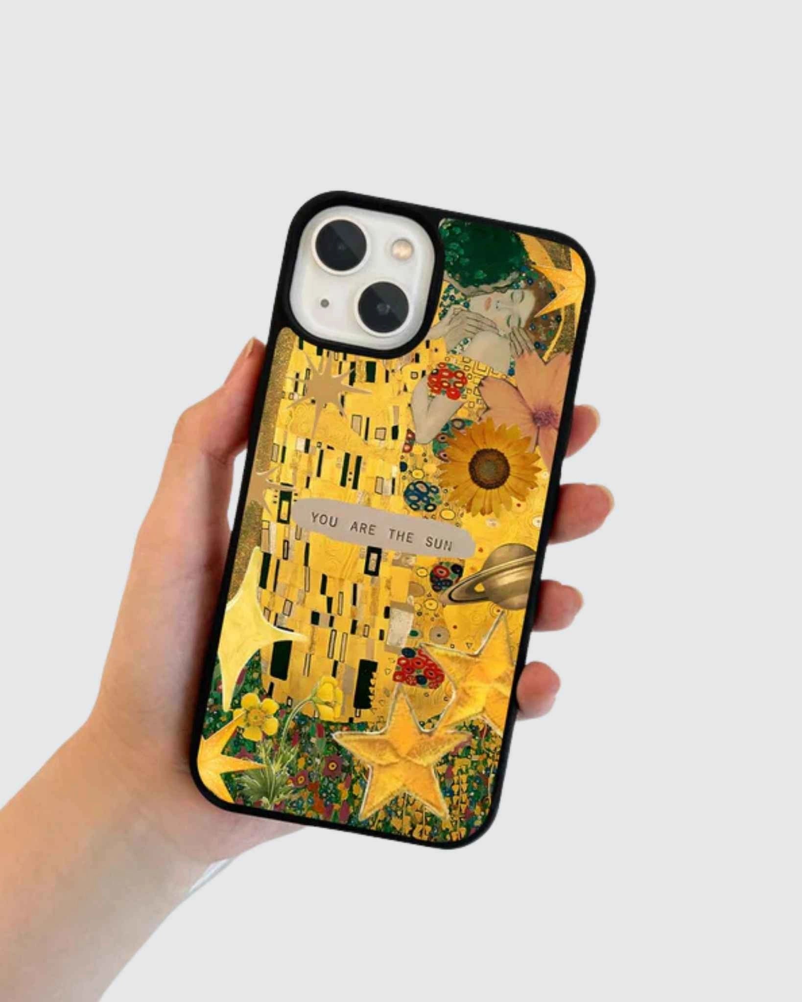 You are the sun yellow phone case