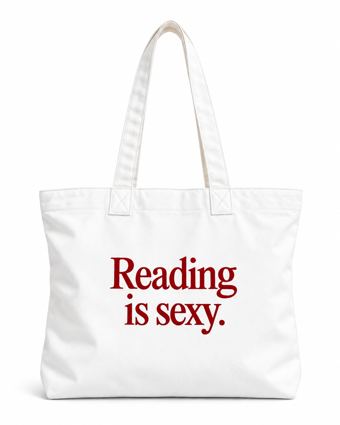 Reading Is Sexy Wide Tote Bag