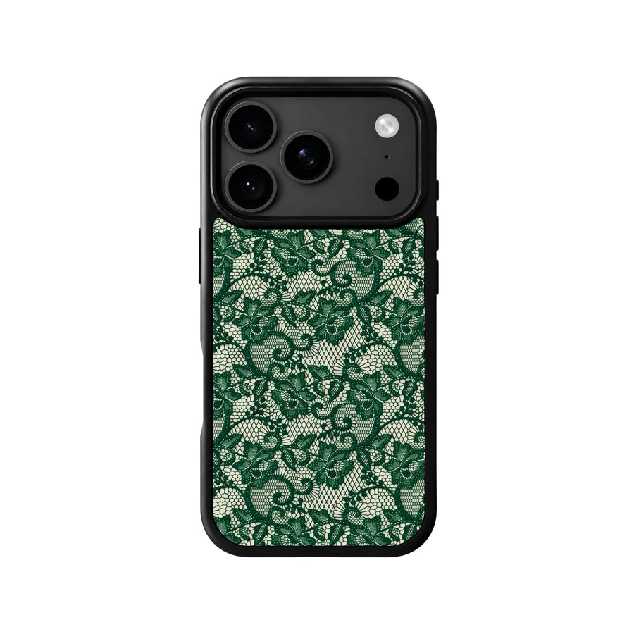 Emerald Lace Phone Case