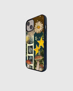 Frog on mushroom phone case
