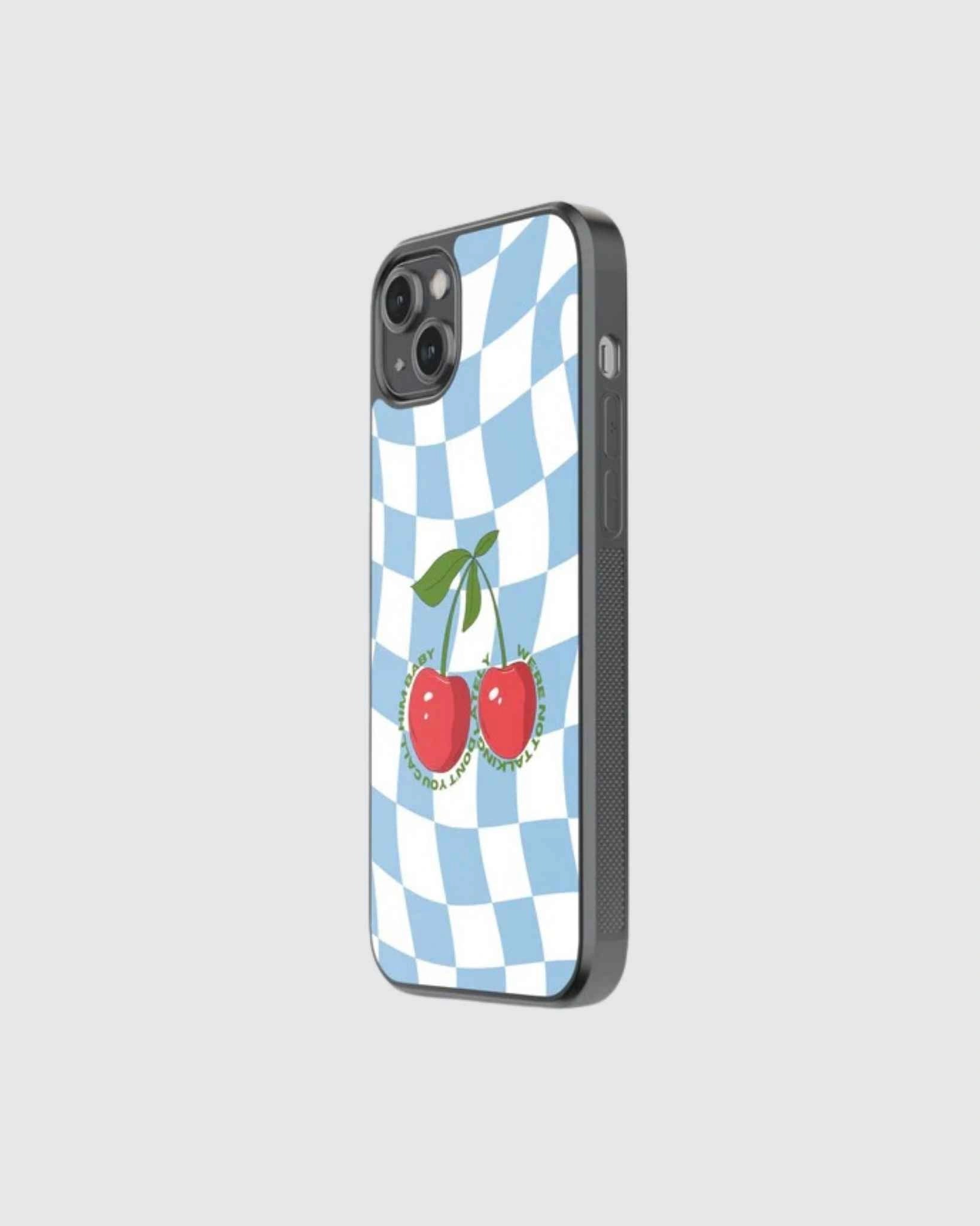 Cheeries Y2K phone case