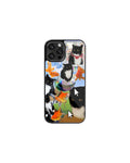 Disco kitties phone case