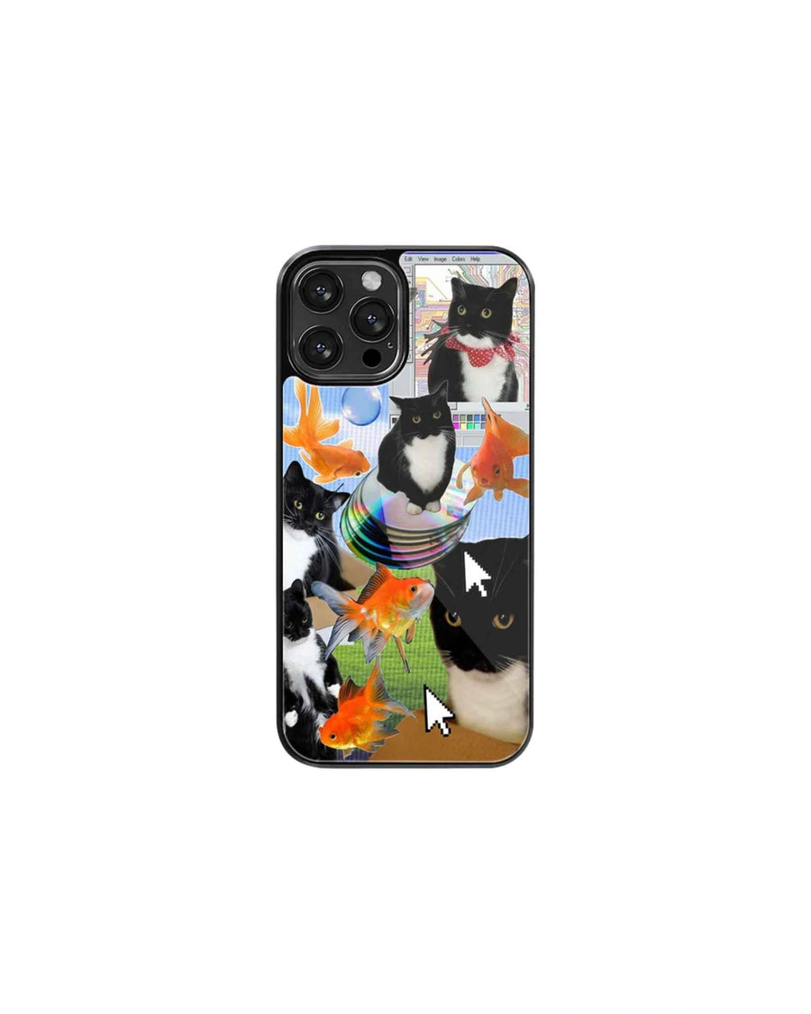 Disco kitties phone case