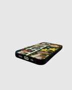 Frog on mushroom phone case
