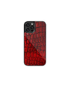 Red croc phone caee