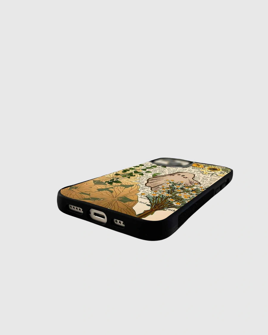 Ghost in garden phone case