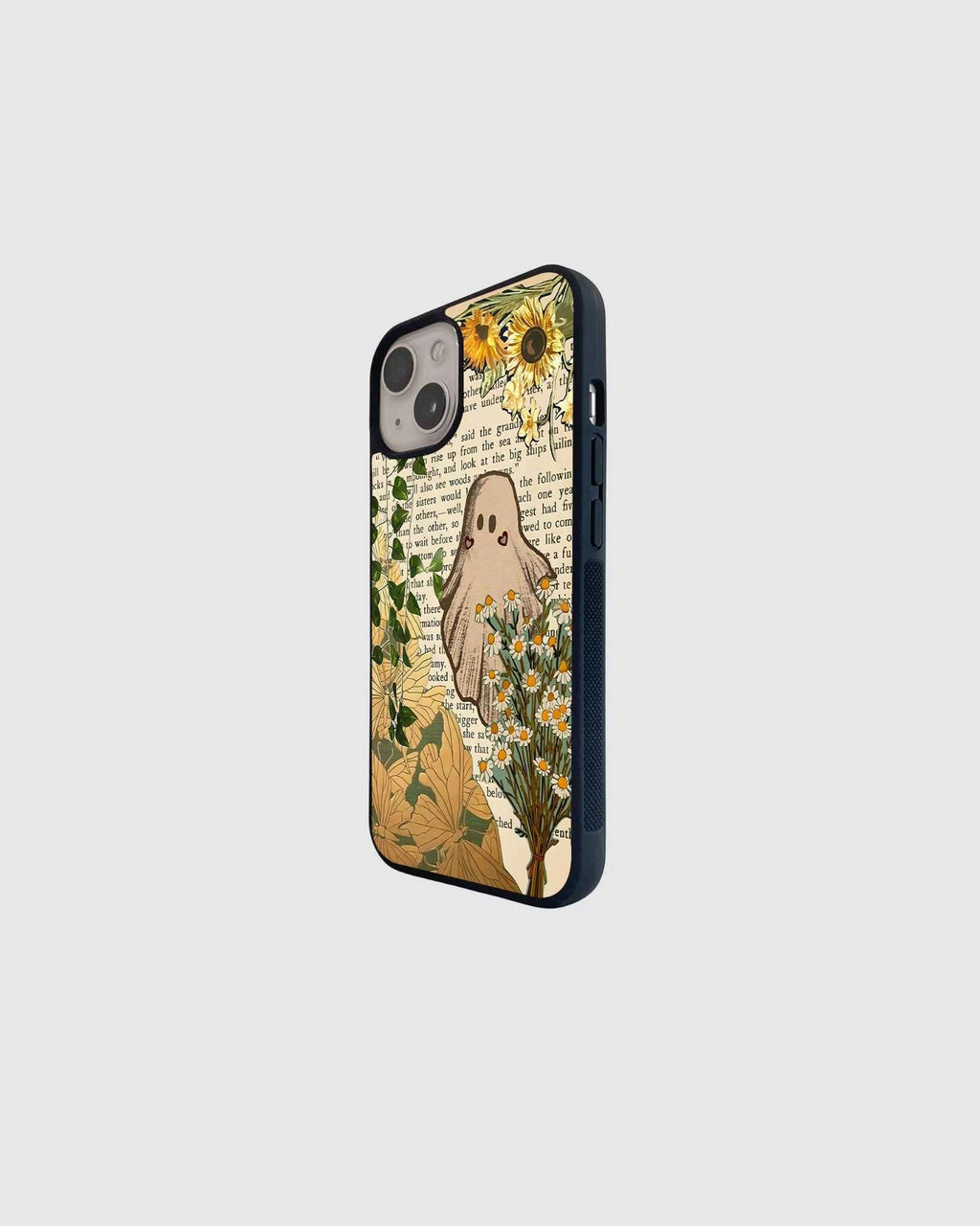 Ghost in garden phone case