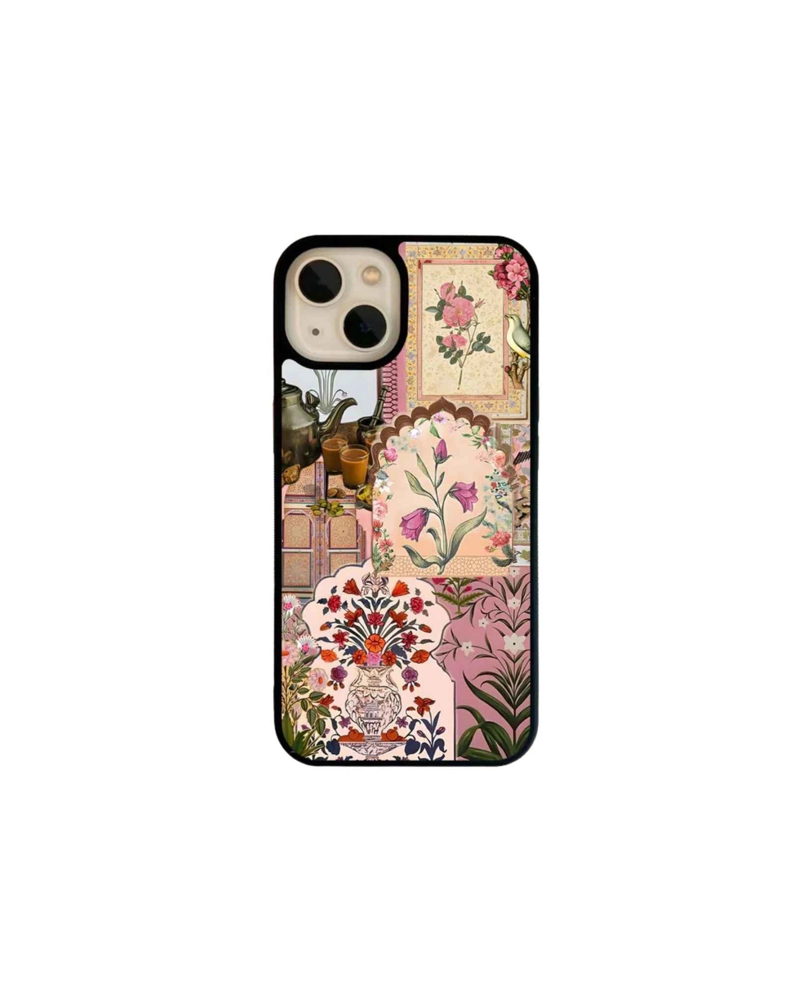 Mughal garden aesthetic phone case