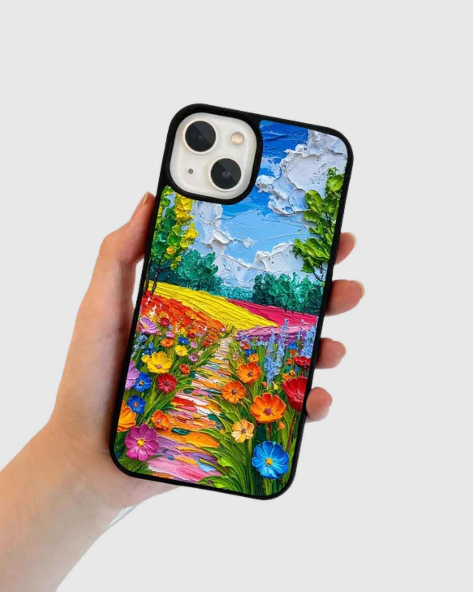 Wildflower Meadow Art Phone Case