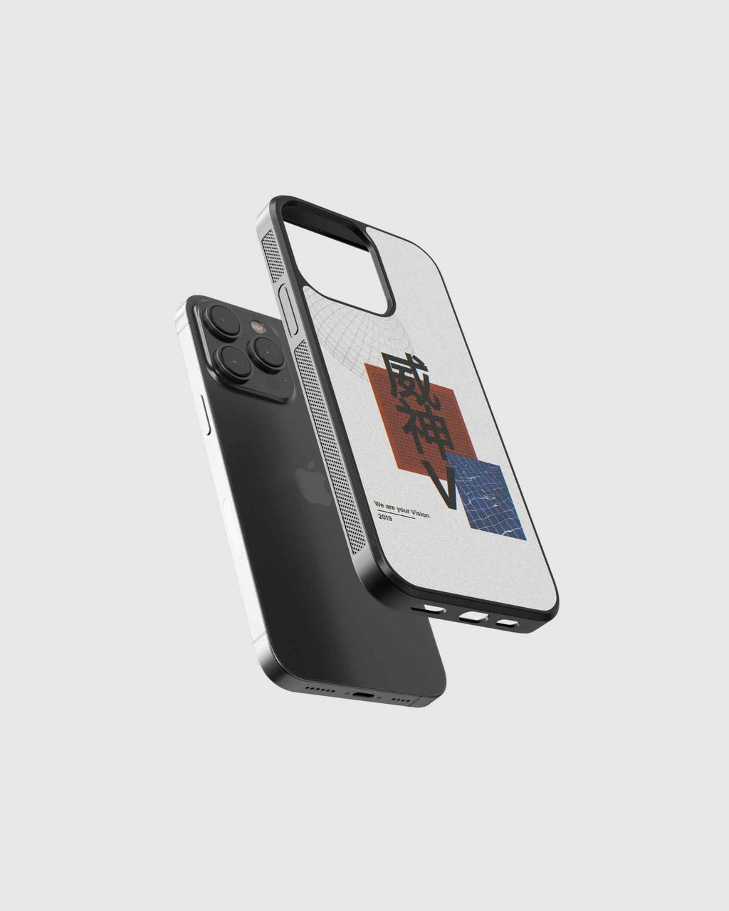 Vision Japanese abstract art phone case