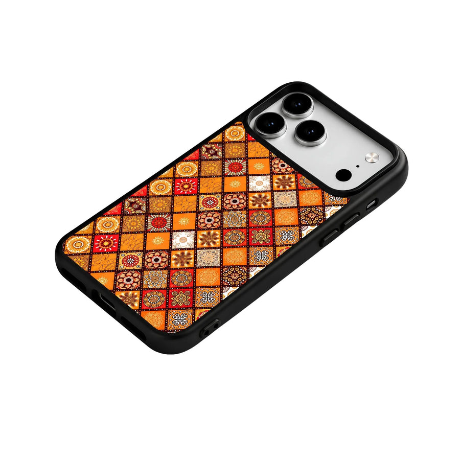 Rang Utsav Colourful Patchwork Print Phone Case