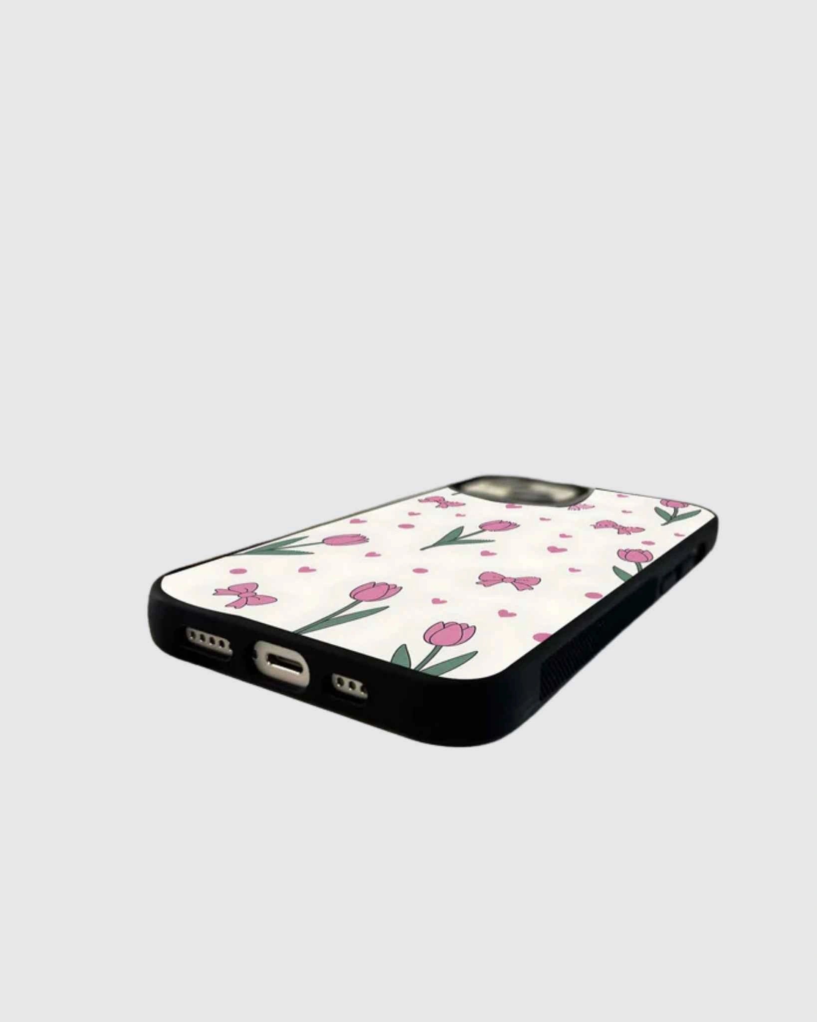 Pink Tulips Phone Case