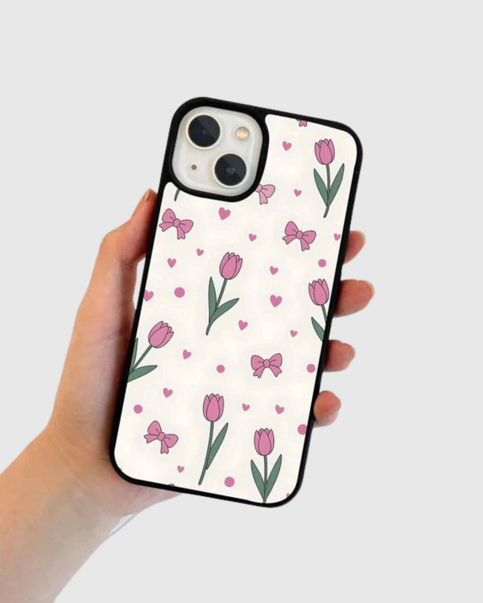 Pink Tulips Phone Case