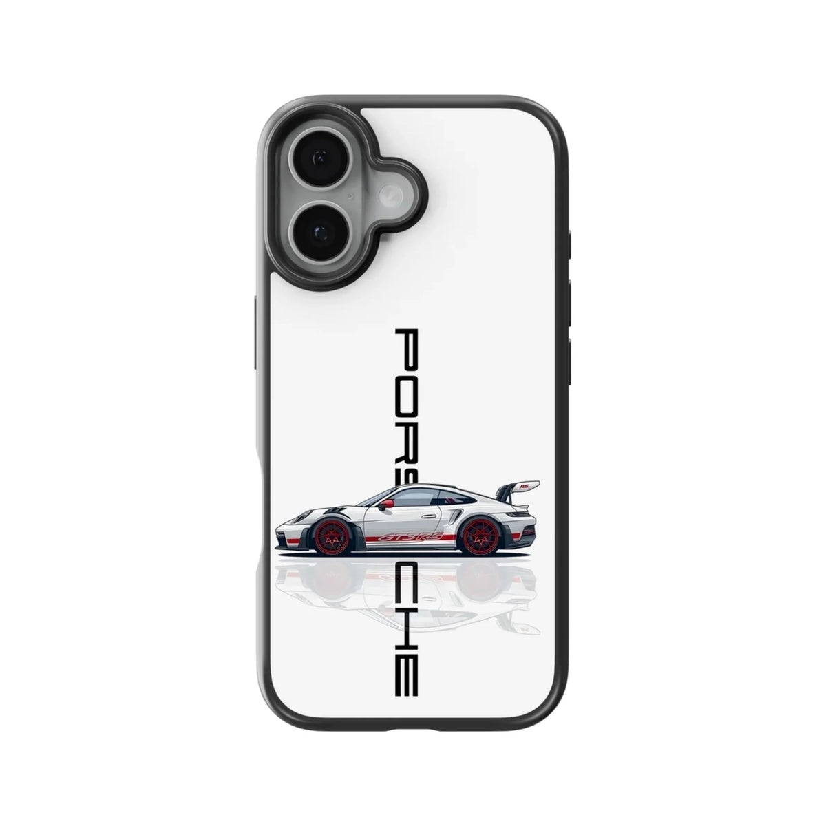 Porsche GT3 RS White Car Phone Case