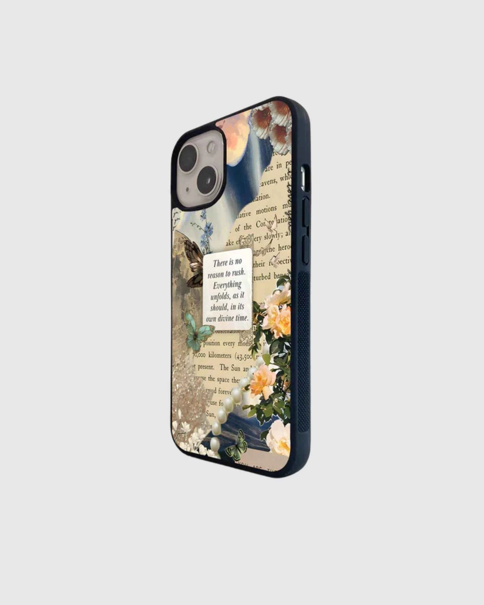 Divine time bloom phone case