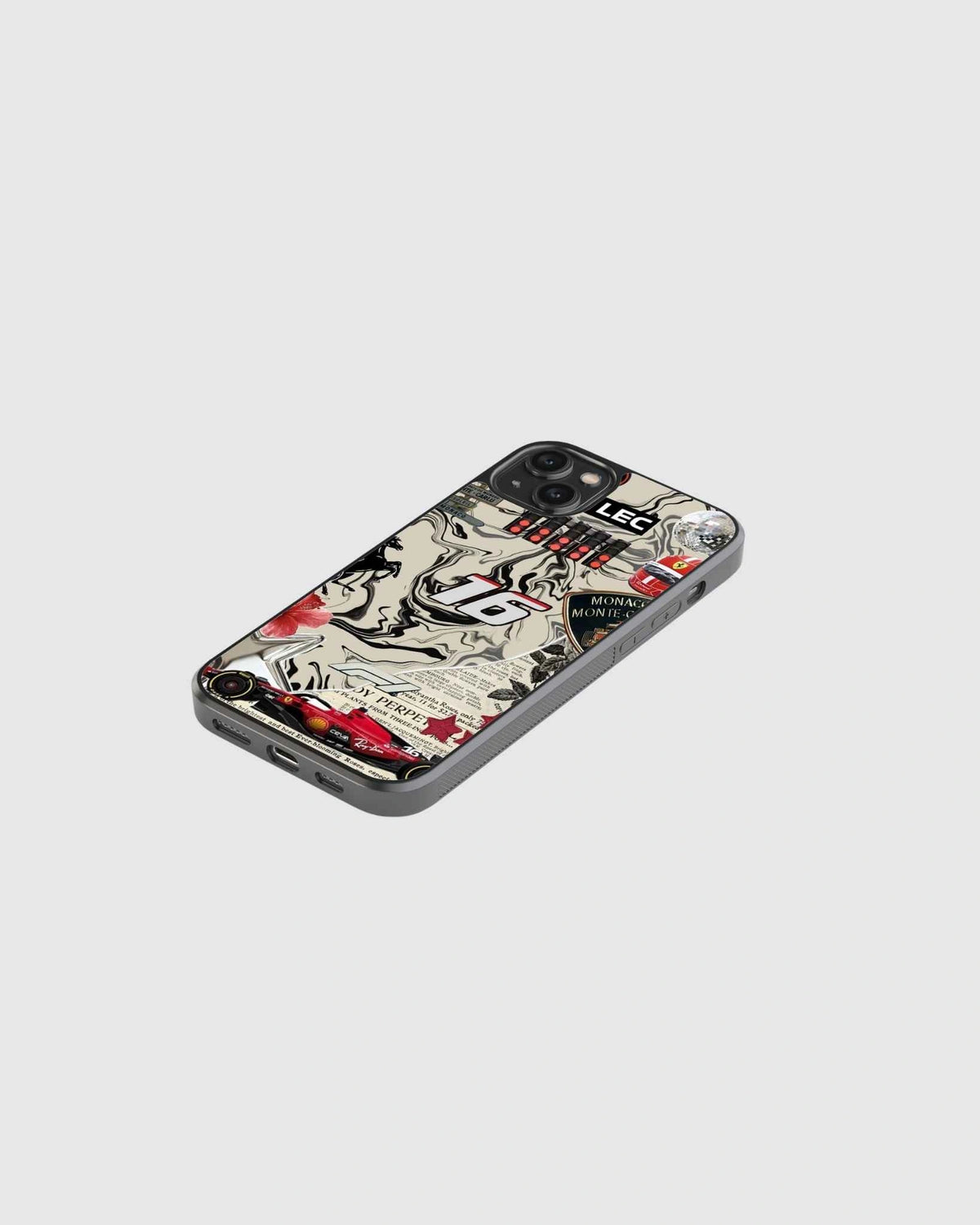 F1 Leclerc Car Phone Case