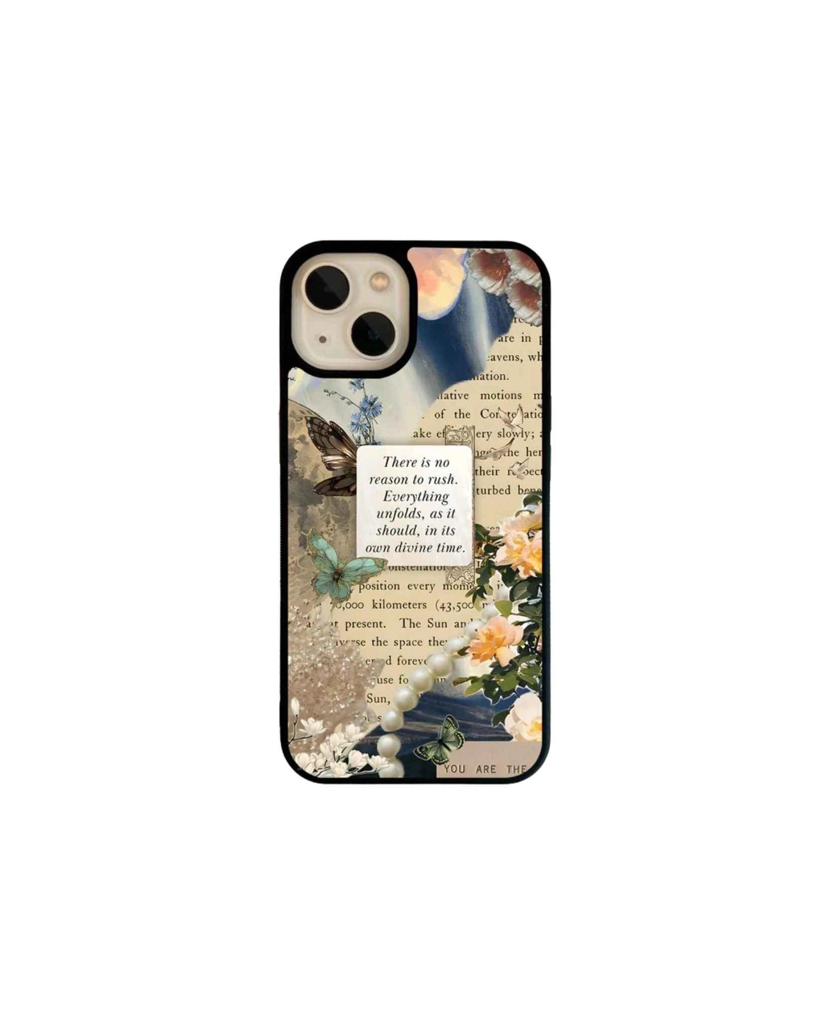 Divine time bloom phone case