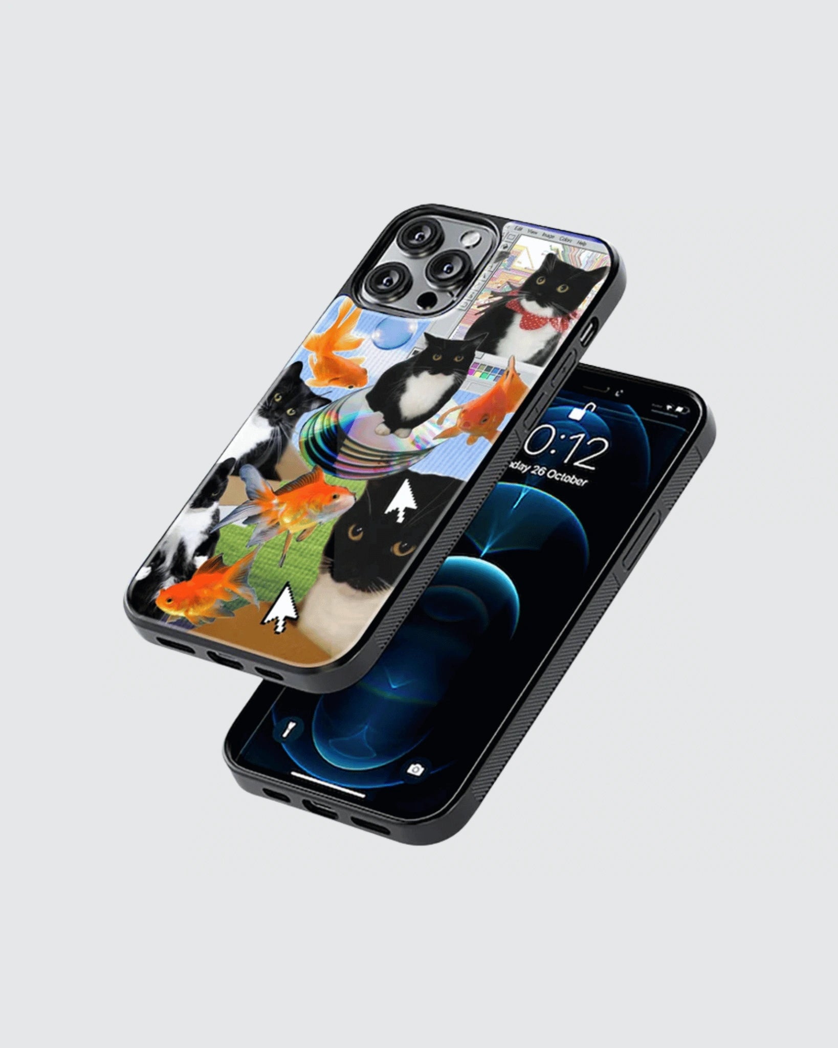 Disco kitties phone case