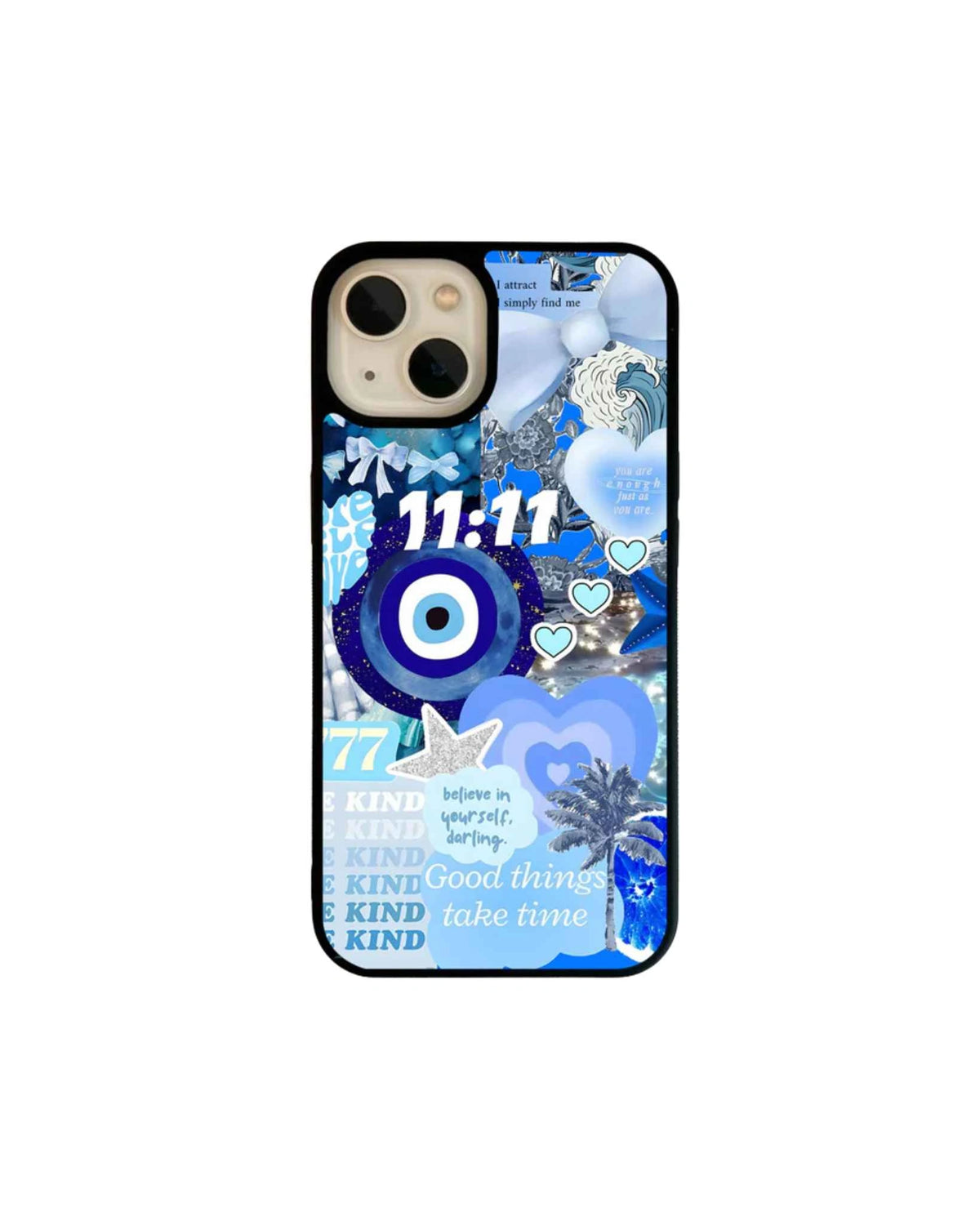 Evil Eye Blue Collage Case