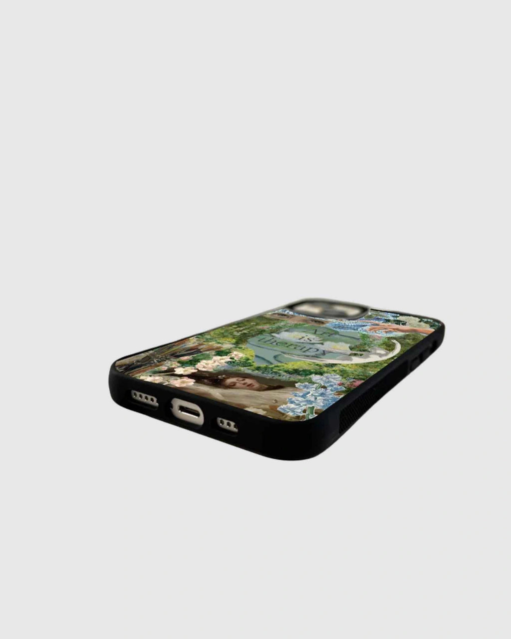 Art is therapy phone case