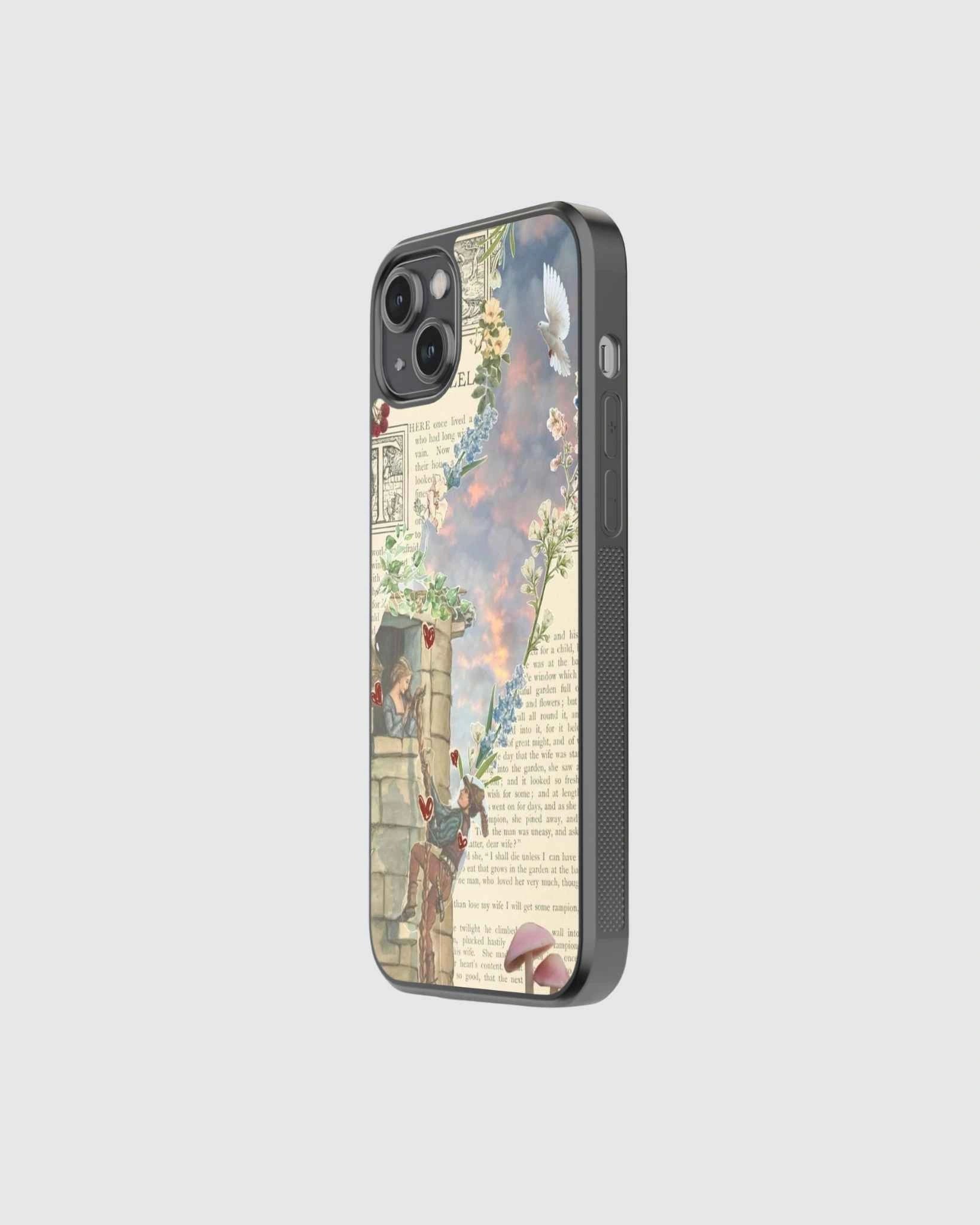 Rapunzel vintage phone case