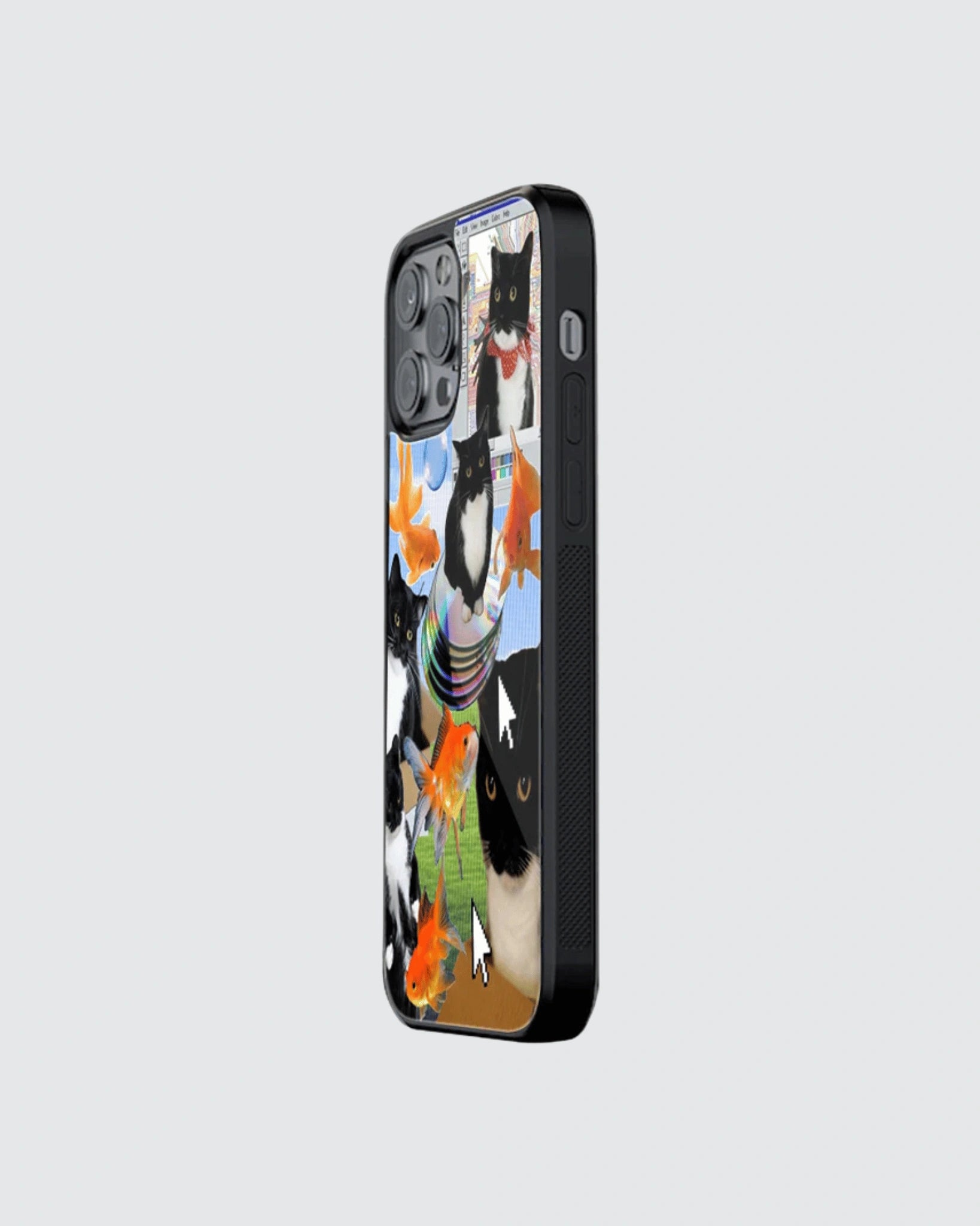 Disco kitties phone case