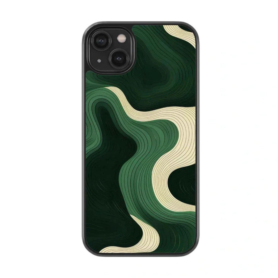 Dark Green Pattern Phone Case