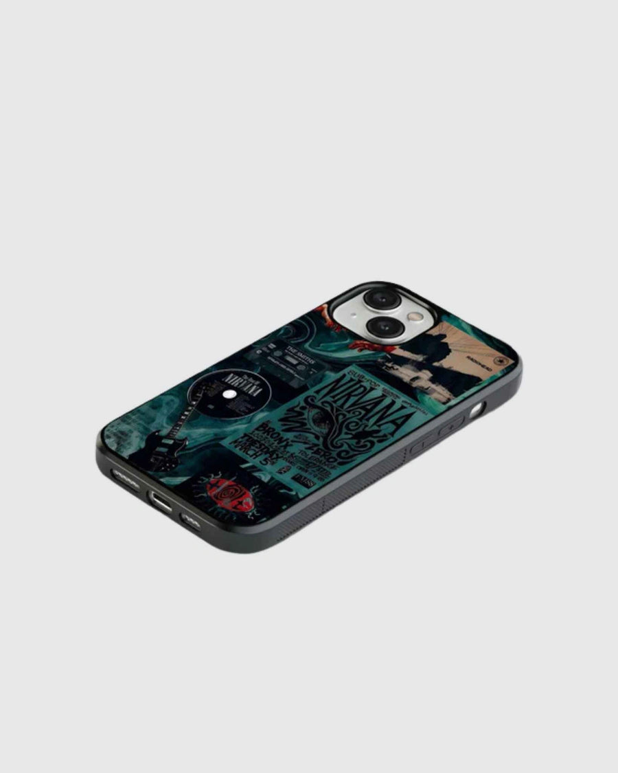 Niravana green hue phone case