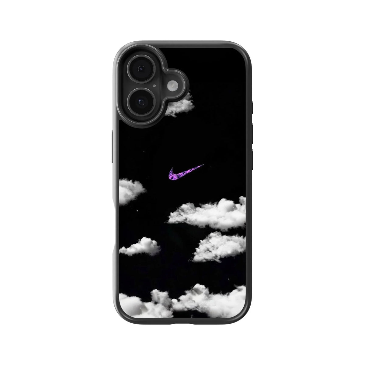 Nike Purple Swoosh Cloud Phone Case