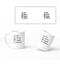Eat Sleep Anime Repeat Mug