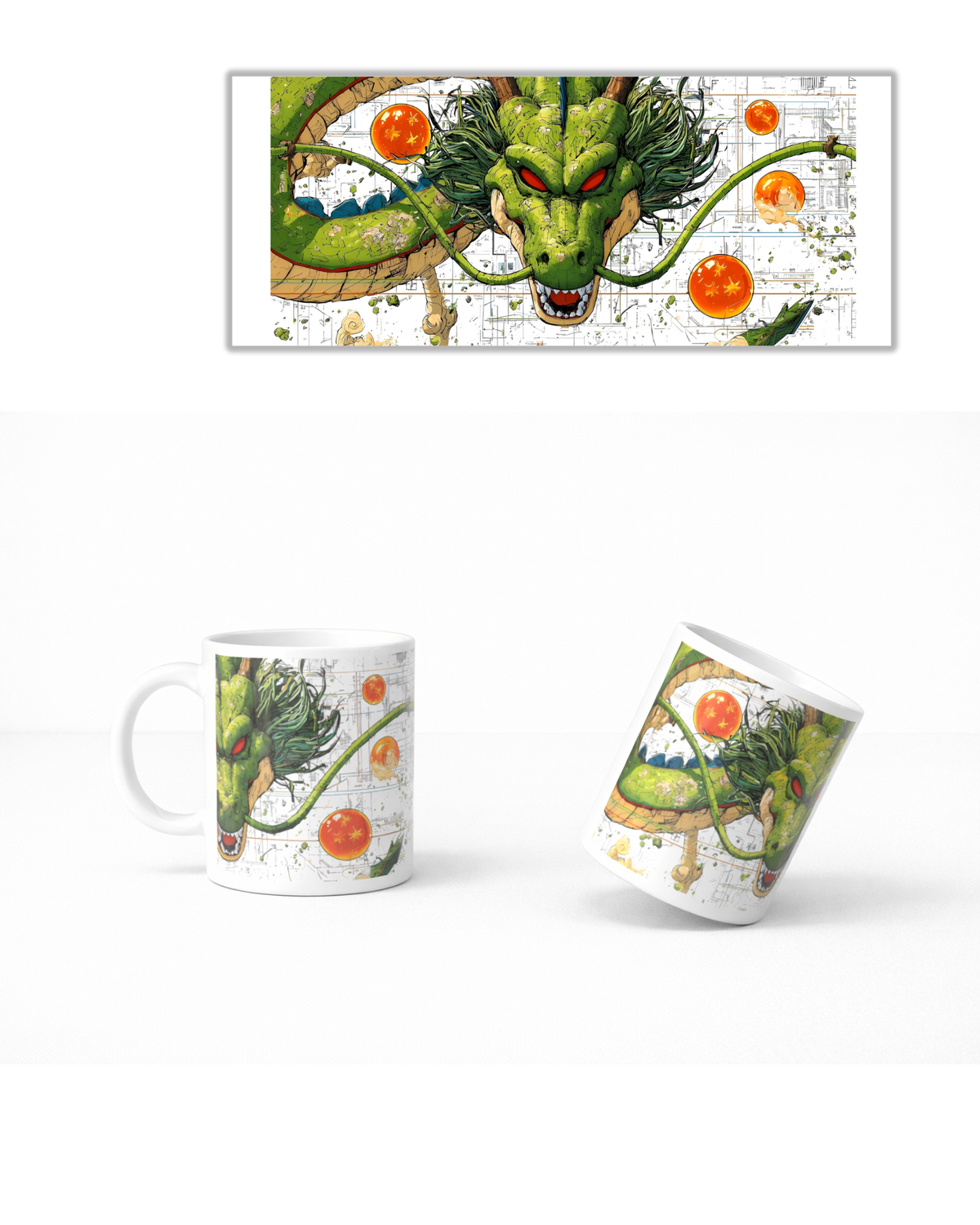 Dragon Ball Z Shenron Mug
