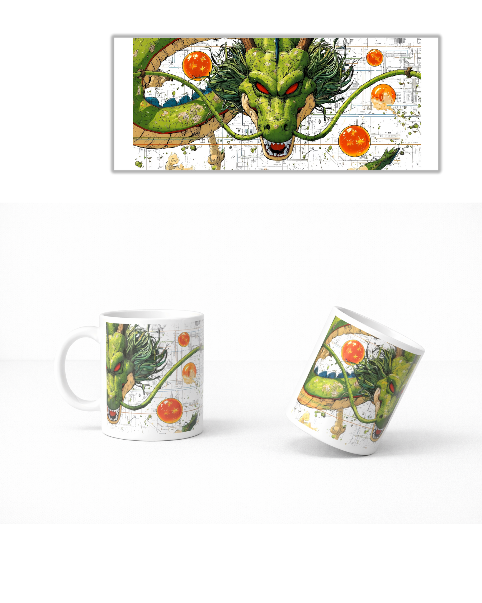 Dragon Ball Z Shenron Mug