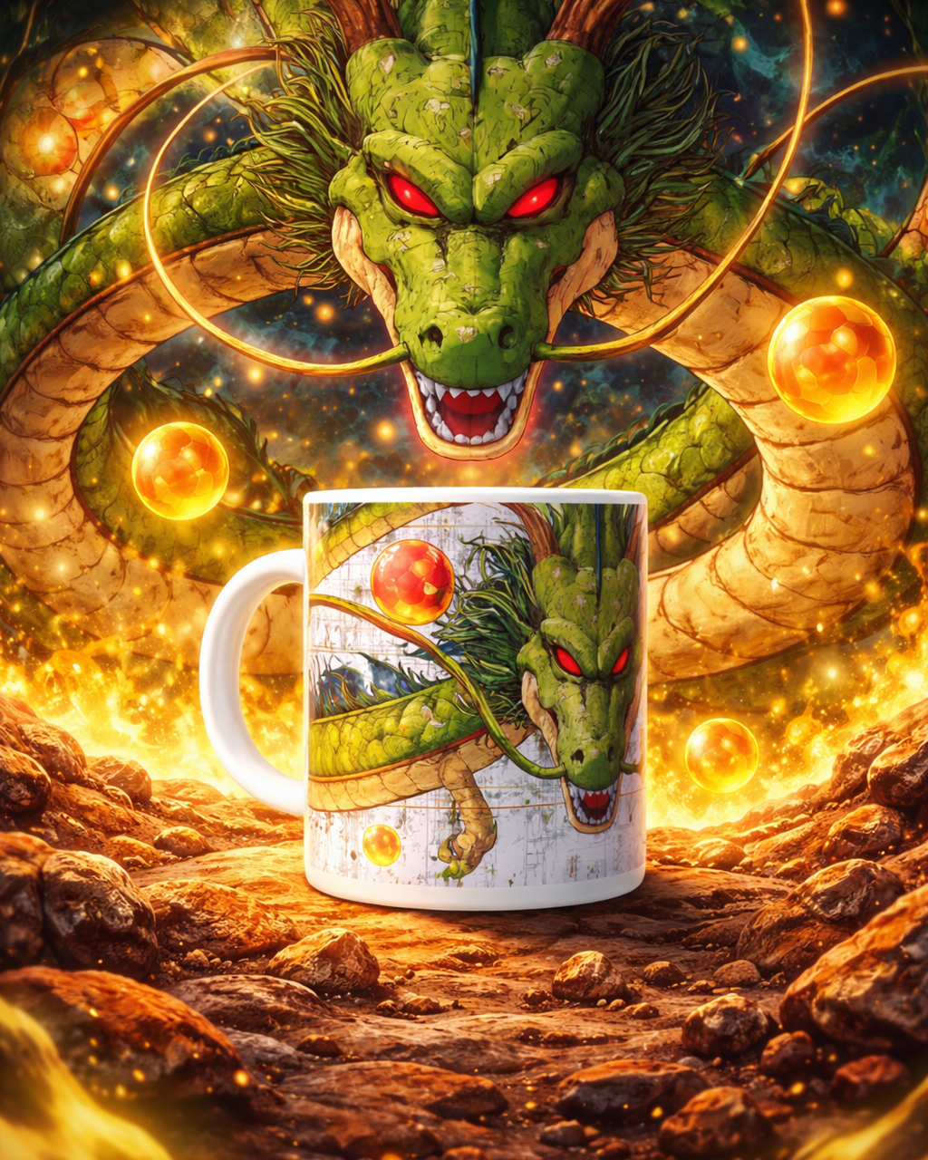 Dragon Ball Z Shenron Mug