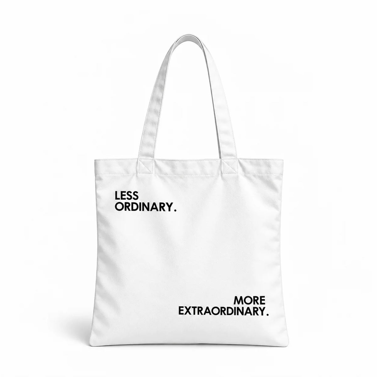 Less Ordinary More Extraordinary Cotton Canvas Tote Bag