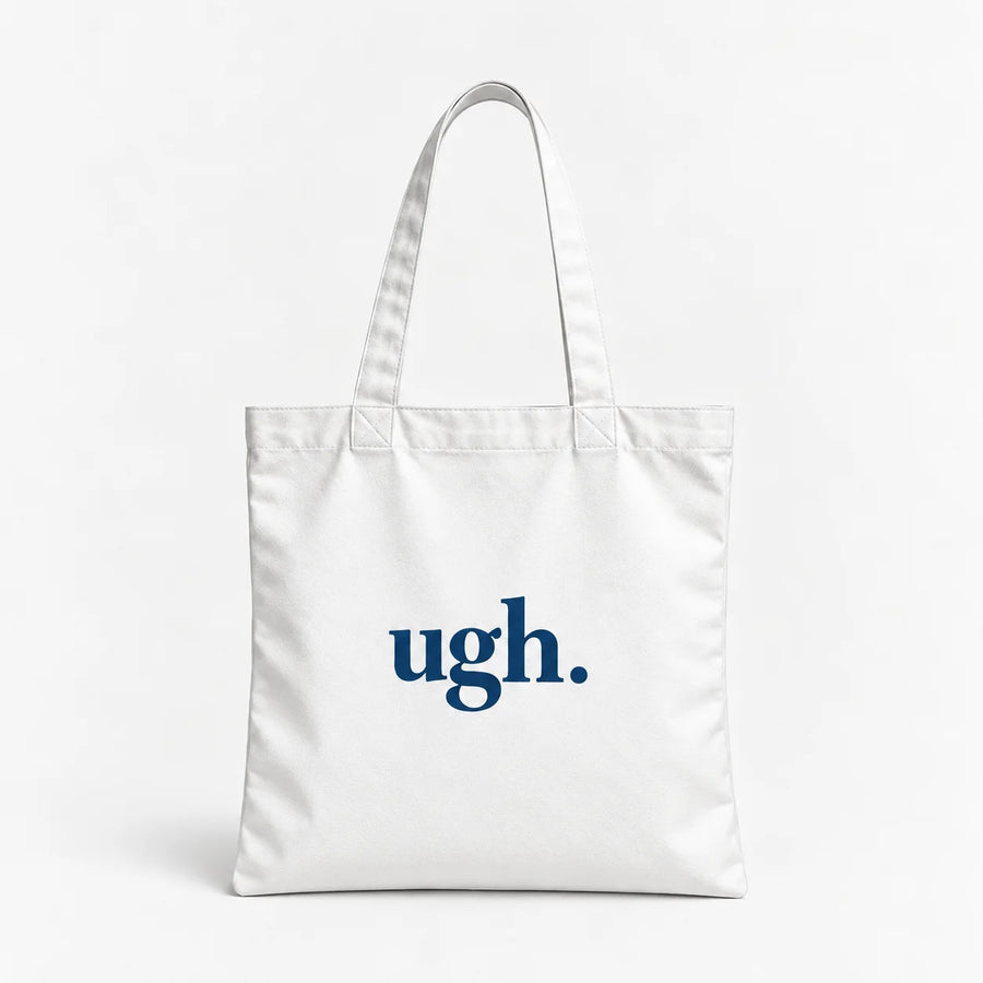 Ugh. Cotton Canvas Tote Bag