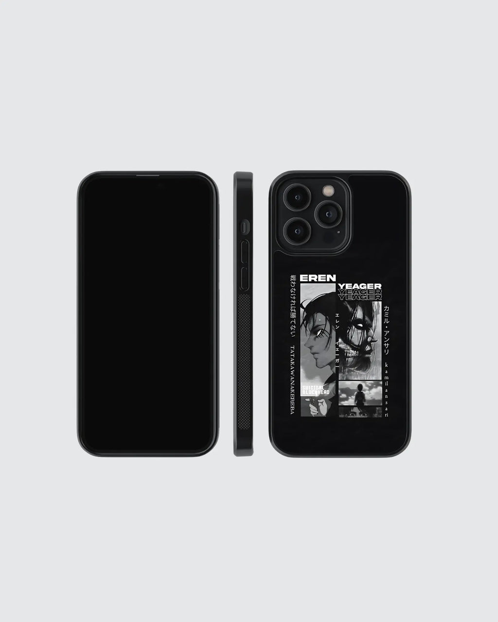 Eren x Attack on Titan Phone Case