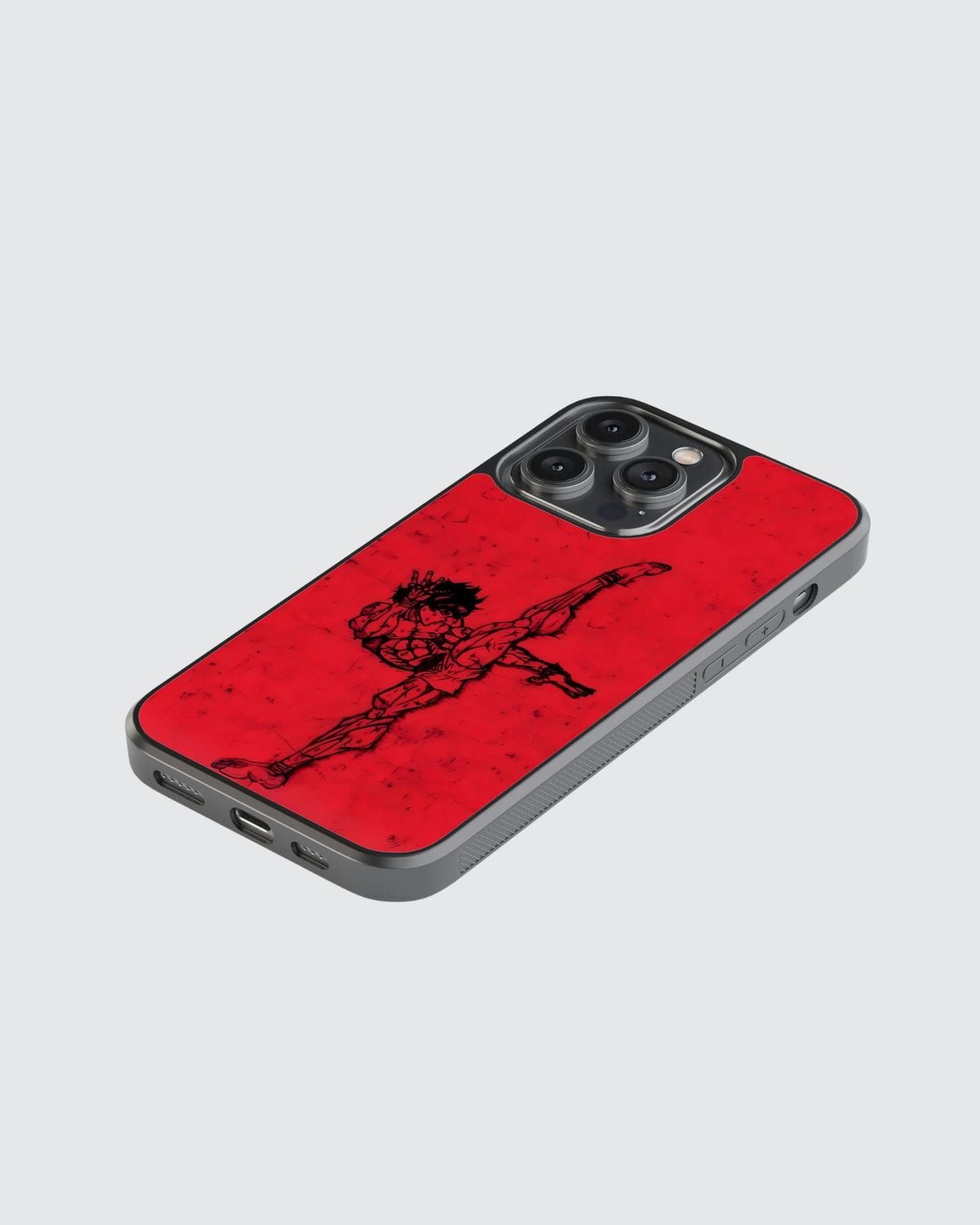 Baki Kick Phone Case