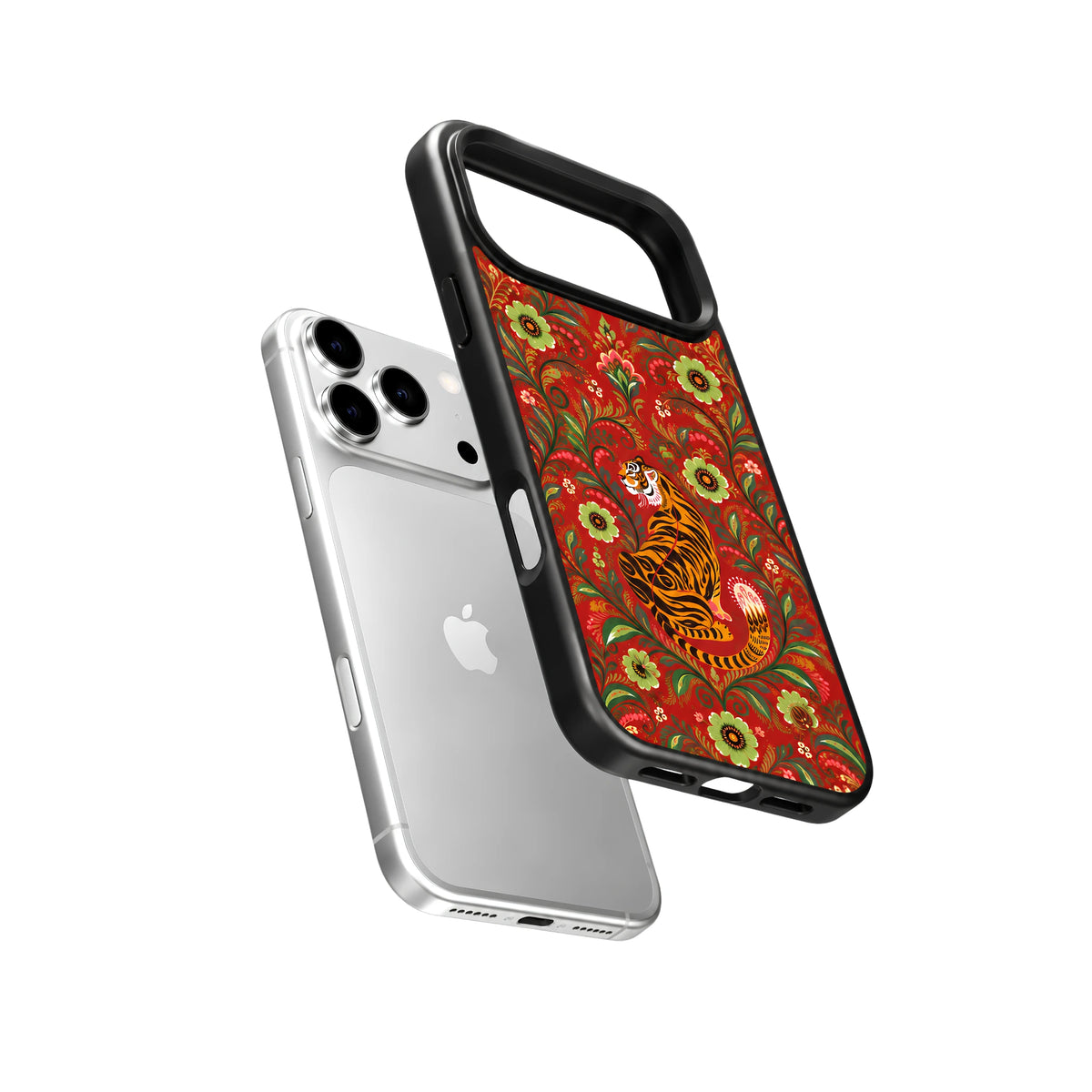 Tiger In The Woods Phone Case