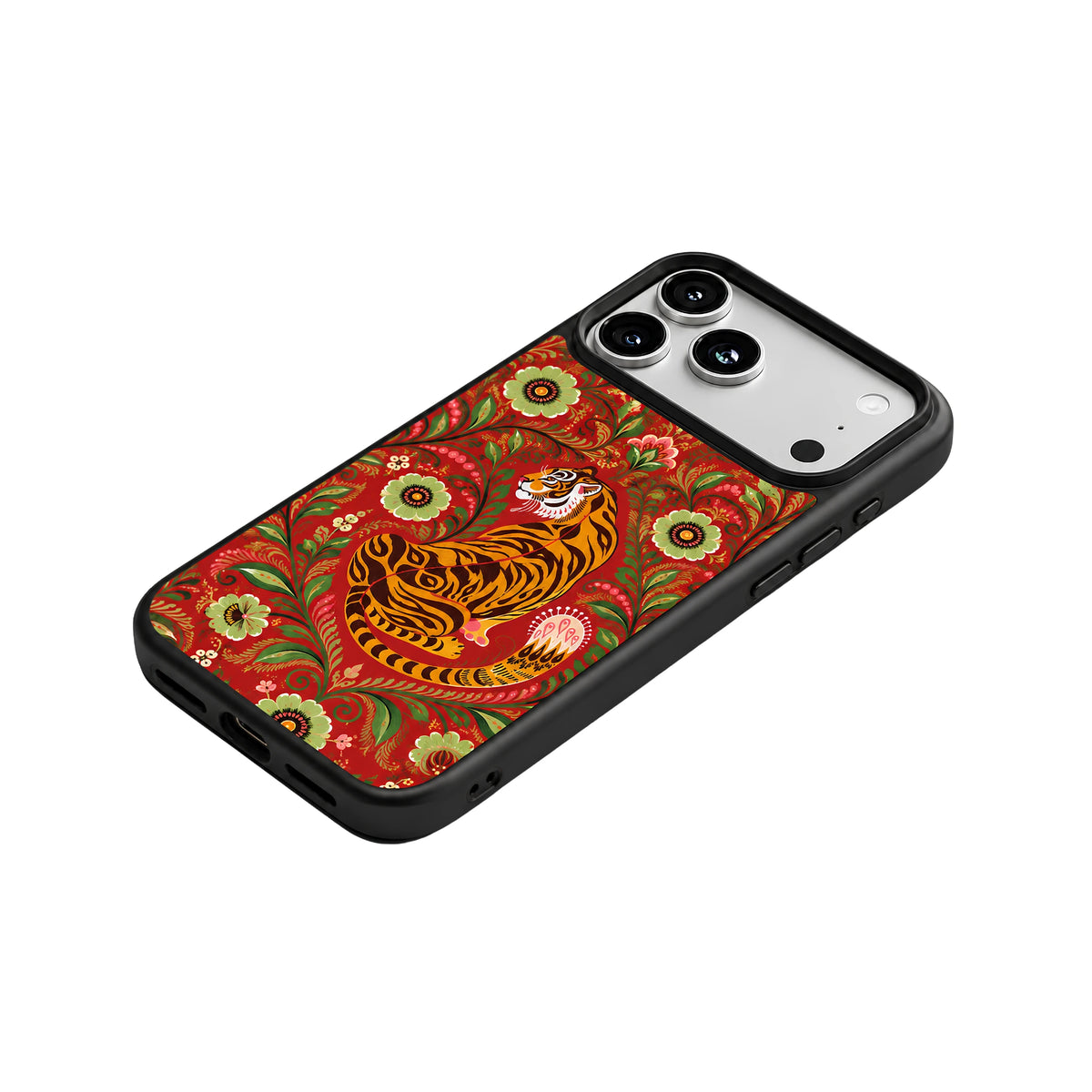 Tiger In The Woods Phone Case