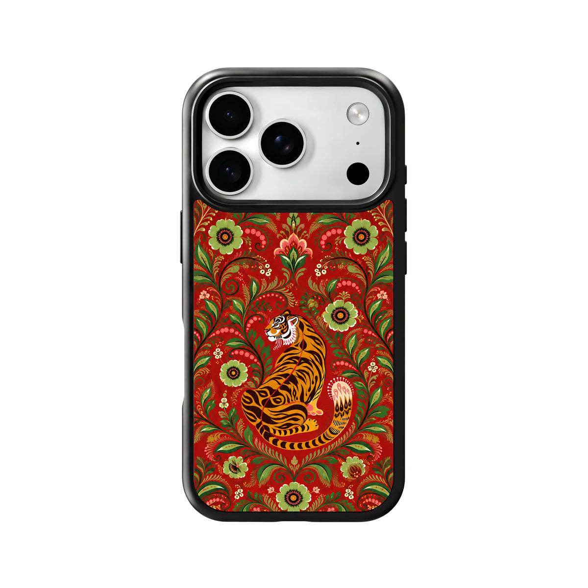 Tiger In The Woods Phone Case